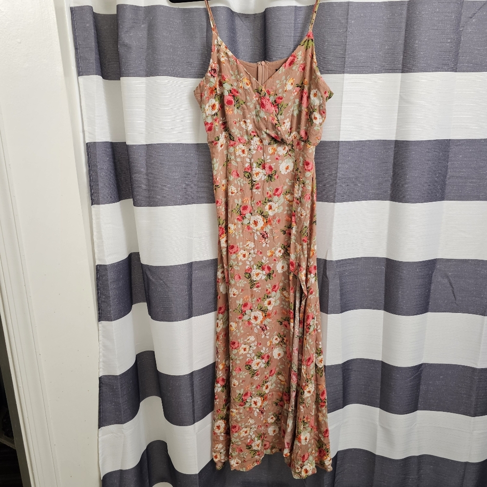 Lulus Everlasting Bliss Blush Floral Maxi Dress - Picture 3 of 10